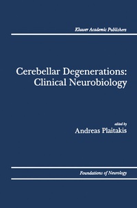 Abbildung von: Cerebellar Degenerations: Clinical Neurobiology - Springer