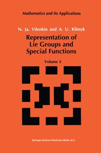 Abbildung von: Representation of Lie Groups and Special Functions - Kluwer Academic Publishers