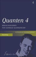 Cover: Quanten 4 - Hirzel