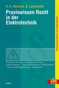 Abbildung von: Praxiswissen Recht in der Elektrotechnik - Hüthig