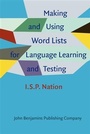 Cover: Making and Using Word Lists for Language Learning and Testing - John Benjamins Publishing Company