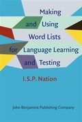 Cover: Making and Using Word Lists for Language Learning and Testing - John Benjamins Publishing Company
