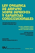 Cover: Ley Organica de Amparo Sobre Derechos Y Garantias Constitucionales - Fundacion Editorial Juridica Venezolana