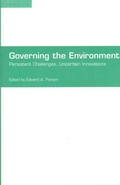 Cover: Governing the Environment - University of Toronto Press