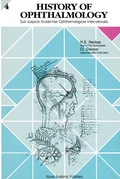 Cover: History of Ophthalmology 4 - Springer
