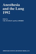 Cover: Anesthesia and the Lung 1992 - Springer