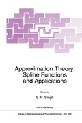 Cover: Approximation Theory, Spline Functions and Applications - Springer