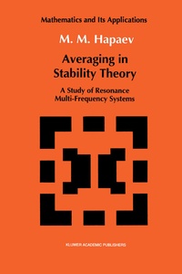 Abbildung von: Averaging in Stability Theory - Kluwer Academic Publishers