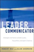 Cover: The Leader as Communicator - Amacom