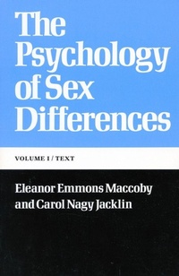 Enlarge image Cover: The Psychology of Sex Differences - Stanford University Press