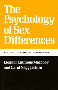 Enlarge image Cover: The Psychology of Sex Differences - Stanford University Press