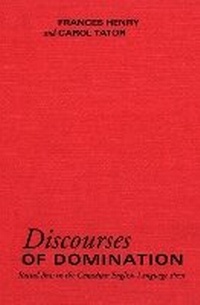 Enlarge image Cover: Discourses of Domination - University of Toronto Press