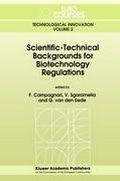 Cover: Scientific-Technical Backgrounds for Biotechnology Regulations - Kluwer Academic Publishers