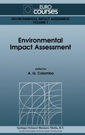Cover: Environmental Impact Assessment - Kluwer Academic Publishers