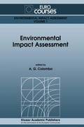 Cover: Environmental Impact Assessment - Springer