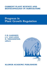 Enlarge image Cover: Progress in Plant Growth Regulation - Springer