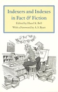 Cover: Indexers and Indexes in Fact and Fiction - University of Toronto Press