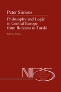 Cover: Philosophy and Logic in Central Europe from Bolzano to Tarski - Springer