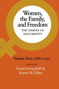 Cover: Women, the Family, and Freedom - Stanford University Press