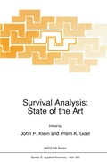 Cover: Survival Analysis: State of the Art - Springer