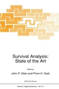 Cover: Survival Analysis: State of the Art - Springer