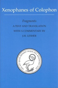 Enlarge image Cover: Xenophanes of Colophon - University of Toronto Press