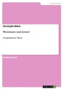 Cover: Watzmann und Jenner - Grin Verlag