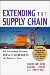 Abbildung von: Extending the Supply Chain - Amacom