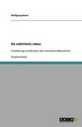 Cover: De nobilitatis rebus - GRIN Publishing