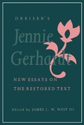 Cover: Dreiser's "Jennie Gerhardt" - University of Pennsylvania Press