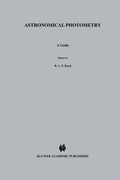 Cover: Astronomical Photometry - Kluwer Academic Publishers