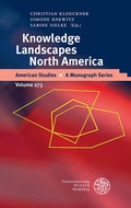 Cover: Knowledge Landscapes North America - Universit&auml;tsverlag Winter