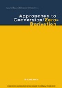 Cover: Approaches to Conversion / Zero-Derivation - Waxmann Verlag GmbH