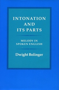 Enlarge image Cover: Intonation and Its Parts - Stanford University Press