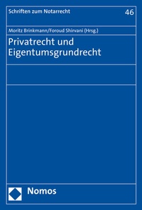 Enlarge image Cover: Privatrecht und Eigentumsgrundrecht - Nomos