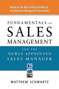 Cover: Fundamentals of Sales Management for the Newly Appointed Sales Manager - Amacom