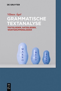 Enlarge image Cover: Grammatische Textanalyse - De Gruyter Akademie Forschung