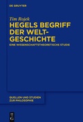 Cover: Hegels Begriff der Weltgeschichte - De Gruyter