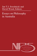 Cover: Essays on Philosophy in Australia - Kluwer Academic Publishers