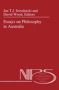 Cover: Essays on Philosophy in Australia - Springer