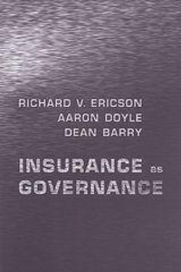 Enlarge image Cover: Insurance As Governance - University of Toronto Press