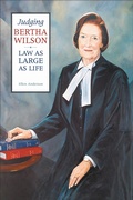 Cover: Judging Bertha Wilson - University of Toronto Press