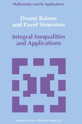 Cover: Integral Inequalities and Applications - Springer