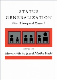Enlarge image Cover: Status Generalization - Stanford University Press