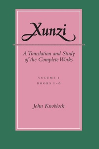 Abbildung von: Xunzi - Stanford University Press