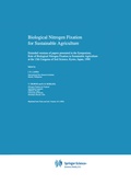 Cover: Biological Nitrogen Fixation for Sustainable Agriculture - Springer