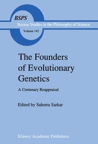Enlarge image Cover: The Founders of Evolutionary Genetics - Kluwer Academic Publishers