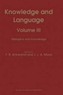Cover: Knowledge and Language - Kluwer Academic Publishers