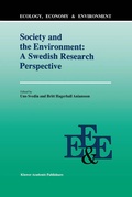 Cover: Society And The Environment: A Swedish Research Perspective - Kluwer Academic Publishers
