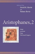 Cover: Aristophanes: "Wasps", "Lysistrata", "Frogs", "Sexual Congress" v. 2 - University of Pennsylvania Press